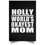 Holly World's Okayest Mom - Poster Portrait