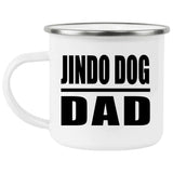 Jindo Dog Dad - 12oz Camping Mug
