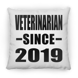 Veterinarian Since 2019 - Throw Pillow