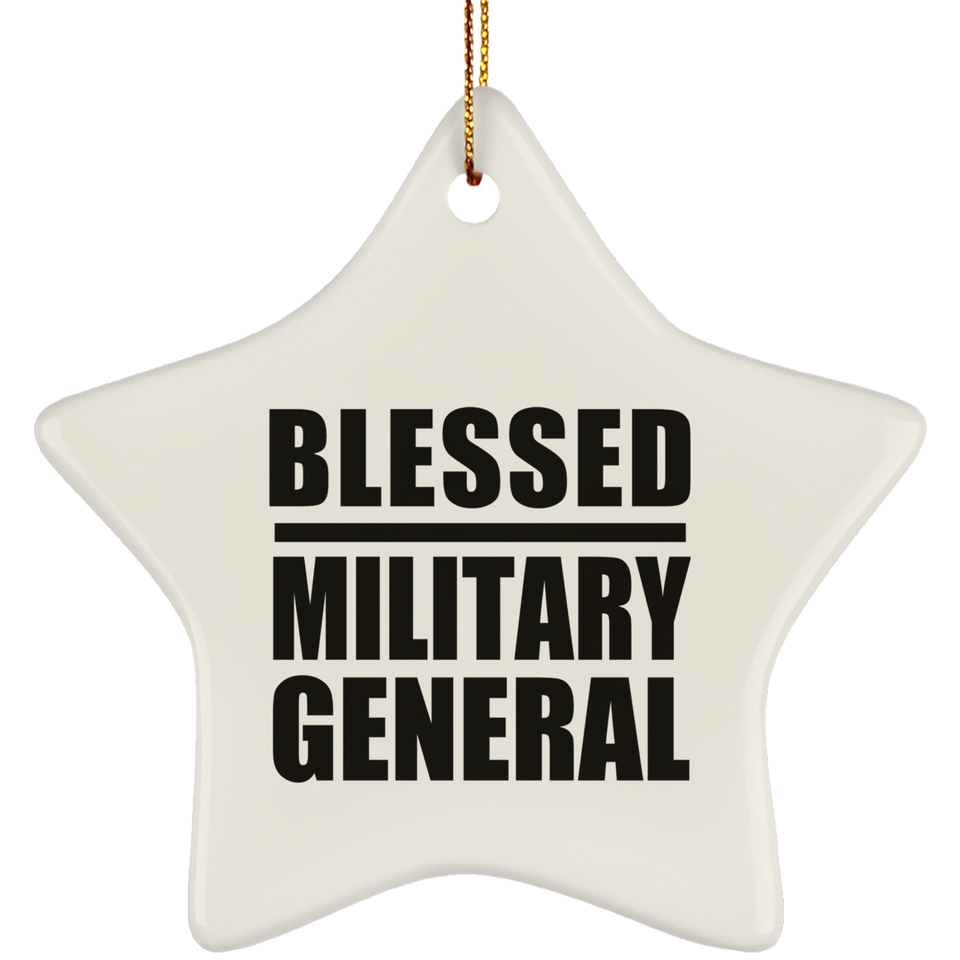 Blessed Military General - Star Ornament