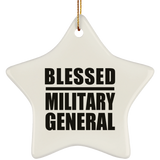 Blessed Military General - Star Ornament