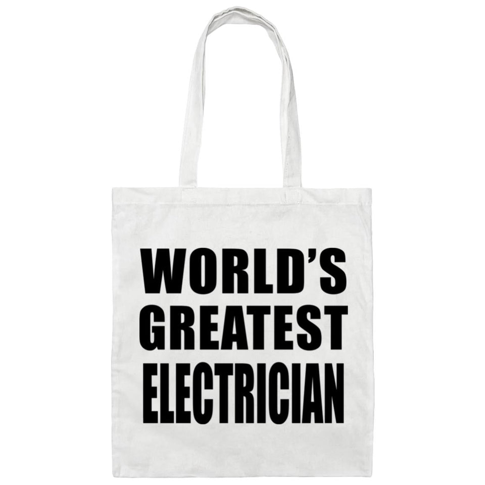 World's Greatest Electrician - Tote Bag White