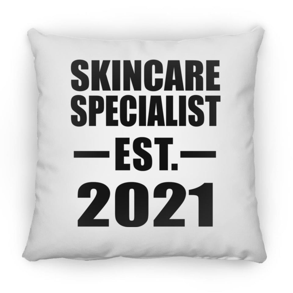 Skincare Specialist Established EST. 2021 - Throw Pillow