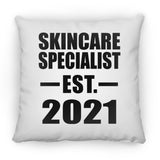 Skincare Specialist Established EST. 2021 - Throw Pillow