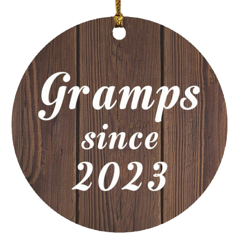 Gramps Since 2023 - Circle Ornament D
