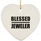 Blessed Jeweler - Heart Ornament