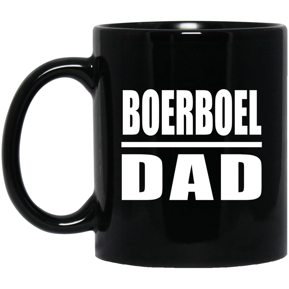 Boerboel Dad - 11oz Coffee Mug Black