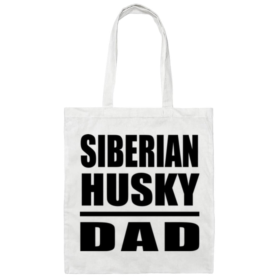 Siberian Husky Dad - Tote Bag White