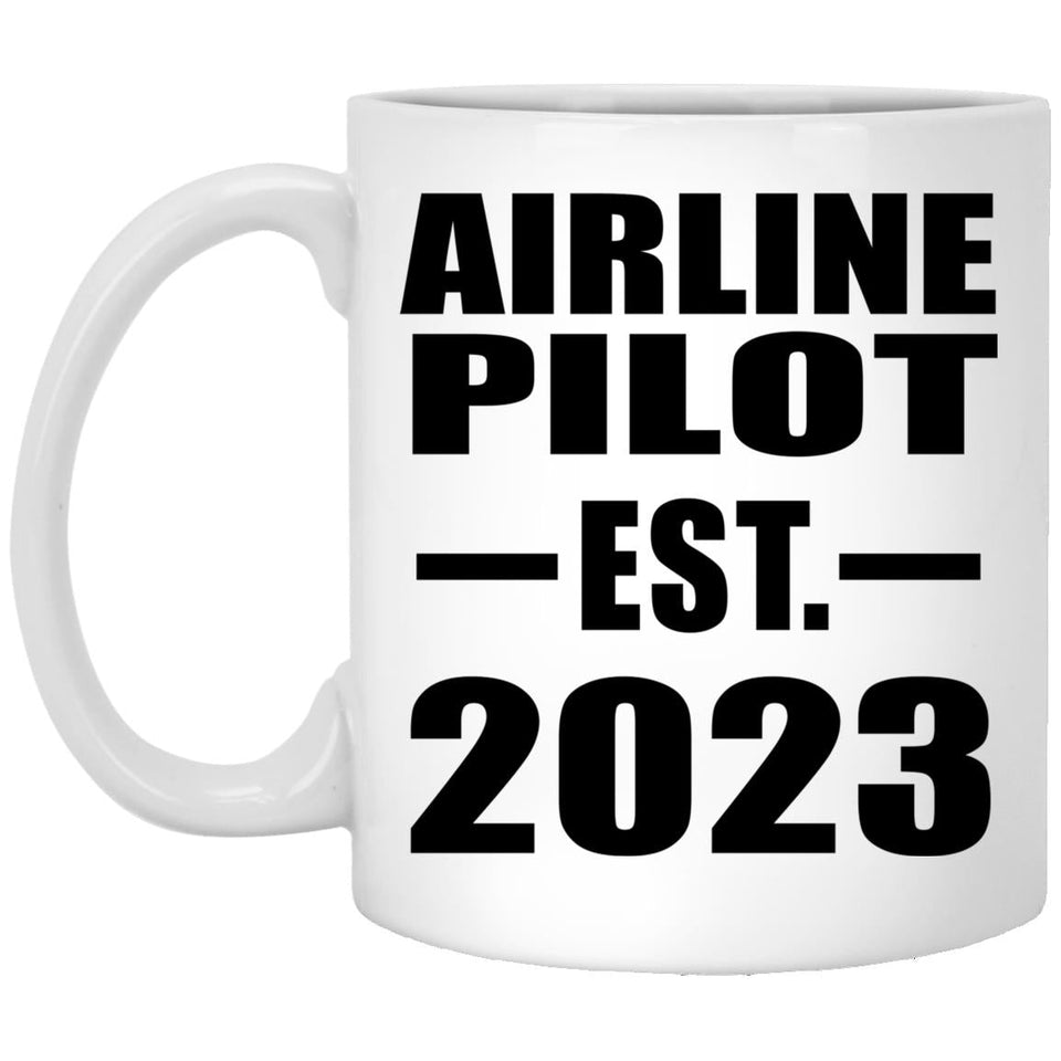 Airline Pilot Established EST. 2023 - 11oz Coffee Mug