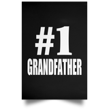 Number One #1 Grandfather - Poster Portrait