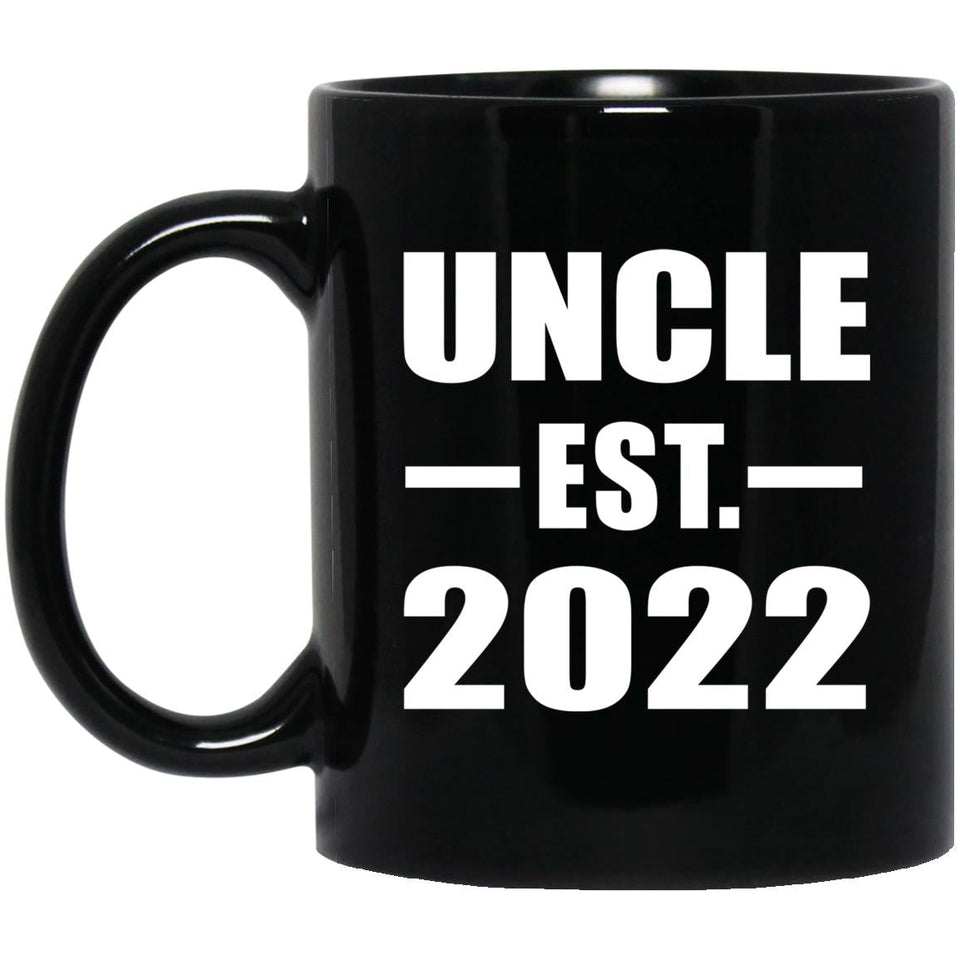 Uncle Established EST. 2022 - 11oz Coffee Mug Black
