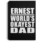 Ernest World's Okayest Dad - Canvas Portrait