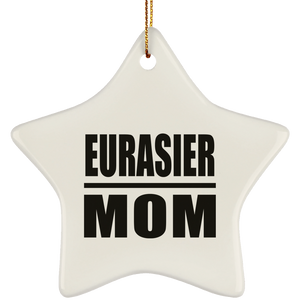 Eurasier Mom - Star Ornament