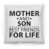 Mother and Son, Best Friends For Life - Throw Pillow