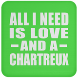 All I Need Is Love And A Chartreux - Drink Coaster