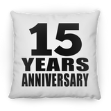 15th Anniversary 15 Years - Throw Pillow