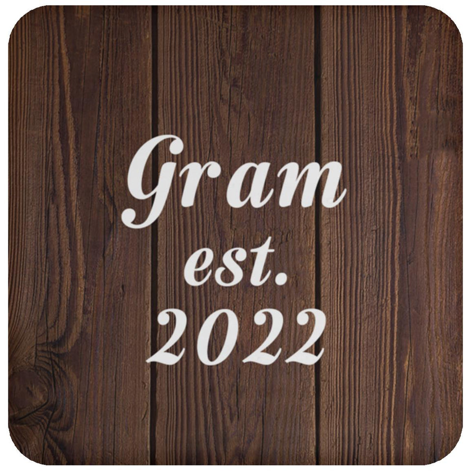 Gram Established EST. 2022 - Drink Coaster D
