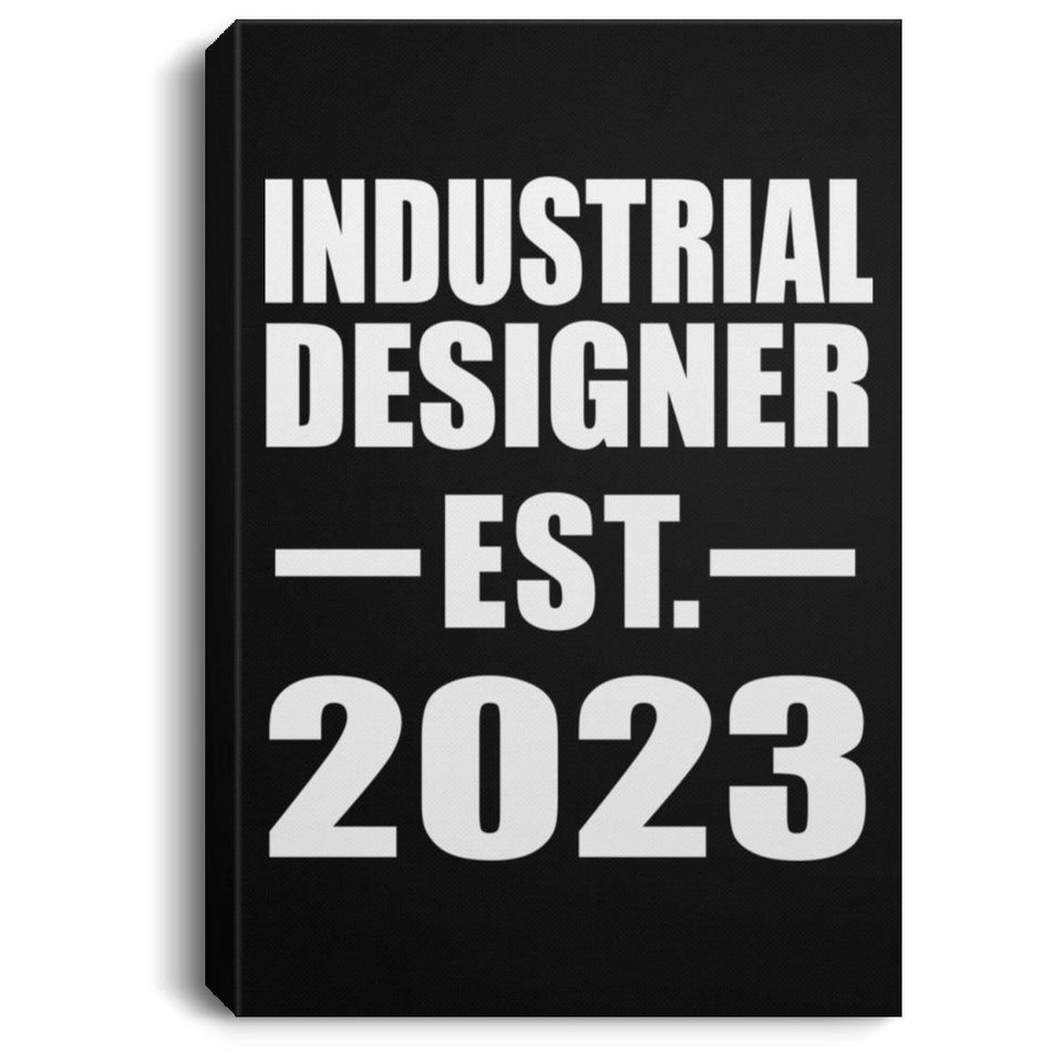 Industrial Designer Established EST. 2023 - Canvas Portrait