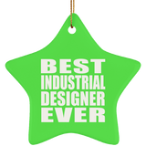 Best Industrial Designer Ever - Star Ornament