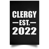 Clergy Established EST. 2022 - Poster Portrait