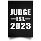 Judge Established EST. 2023 - Poster Portrait
