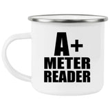 A+ Meter Reader - 12oz Camping Mug
