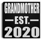 Grandmother Established EST. 2020 - Canvas Square