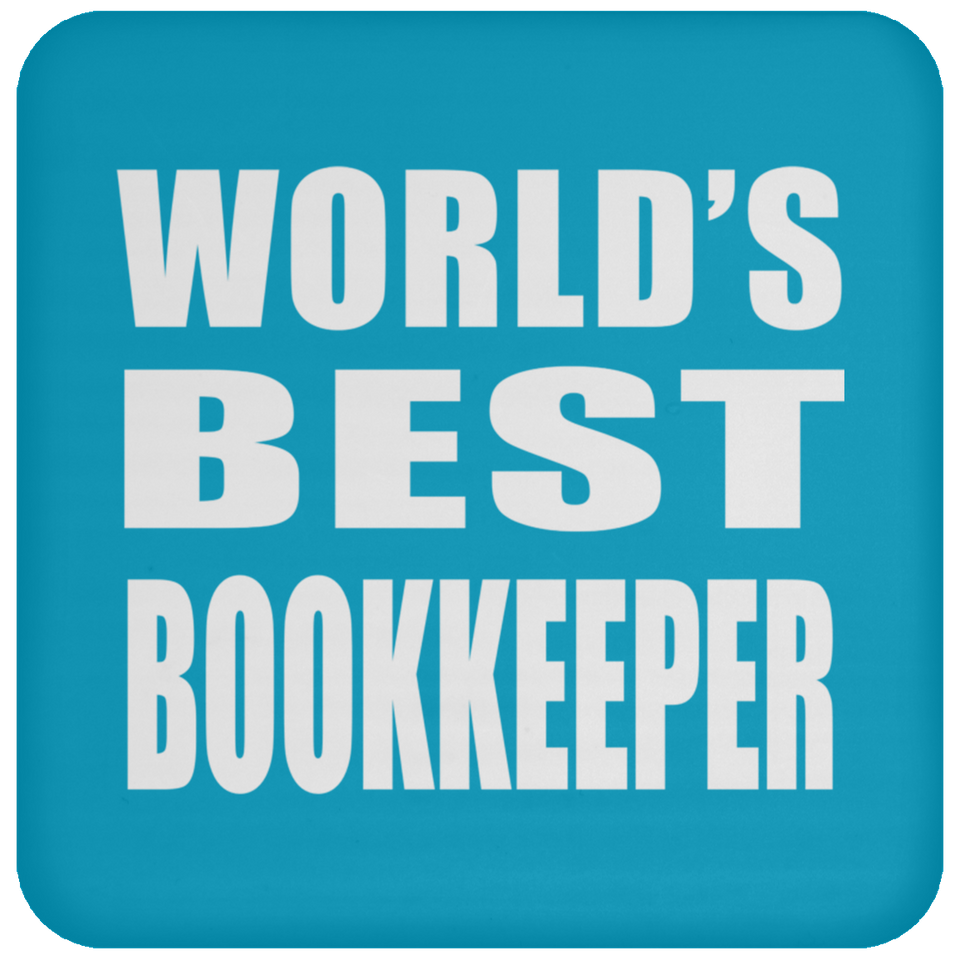 World's Best Bookkeeper - Drink Coaster