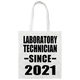 Laboratory Technician Since 2021 - Tote Bag White