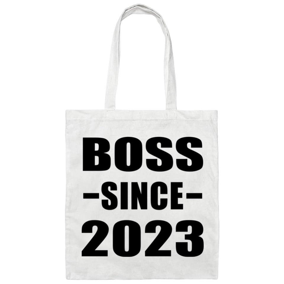 Boss Since 2023 - Tote Bag White