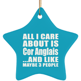All I Care About Is Cor Anglais - Star Ornament