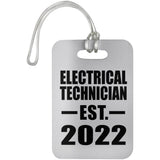 Electrical Technician Established EST. 2022 - Luggage Bag Tag