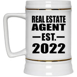 Real Estate Agent Established EST. 2022 - Beer Stein