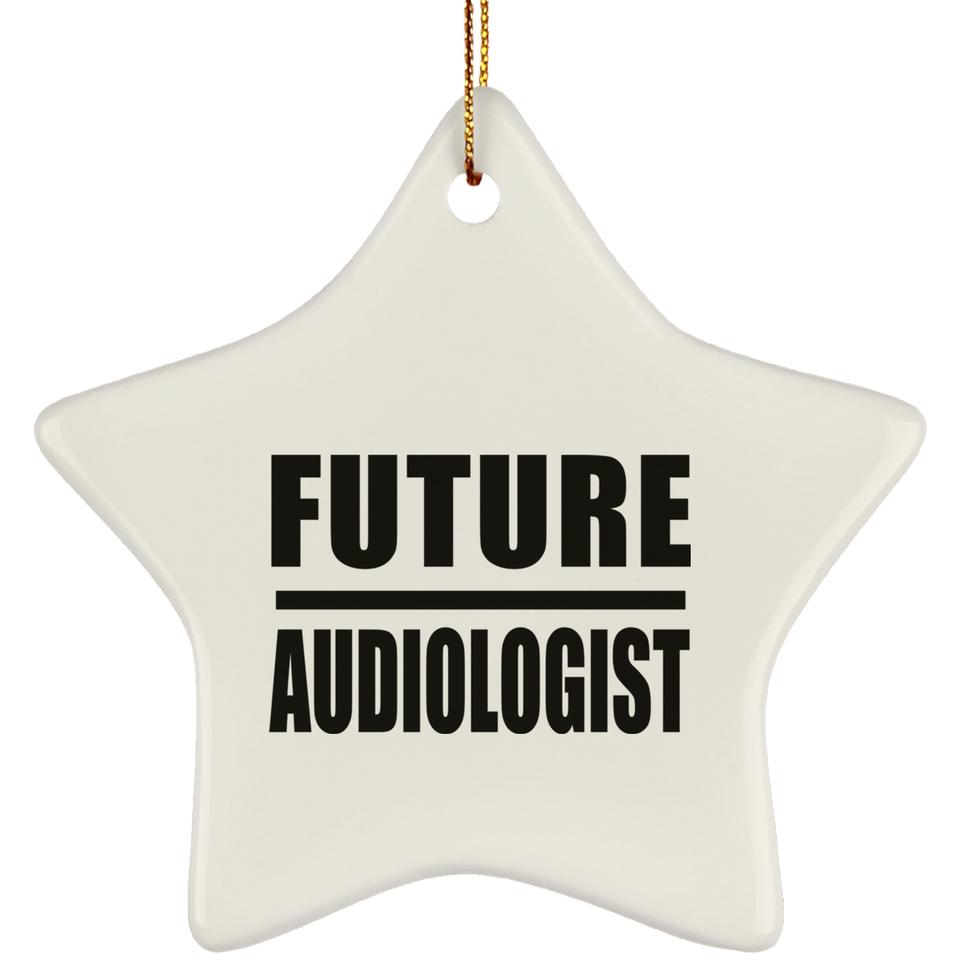 Future Audiologist - Star Ornament