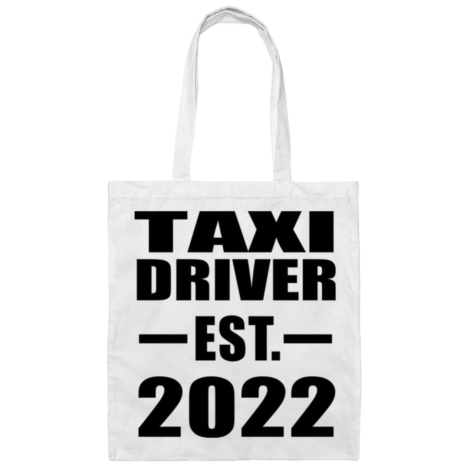 Taxi Driver Established EST. 2022 - Tote Bag White