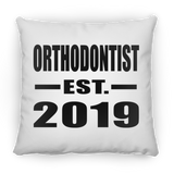 Orthodontist Established EST. 2019 - Throw Pillow