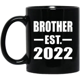 Brother Established EST. 2022 - 11oz Coffee Mug Black