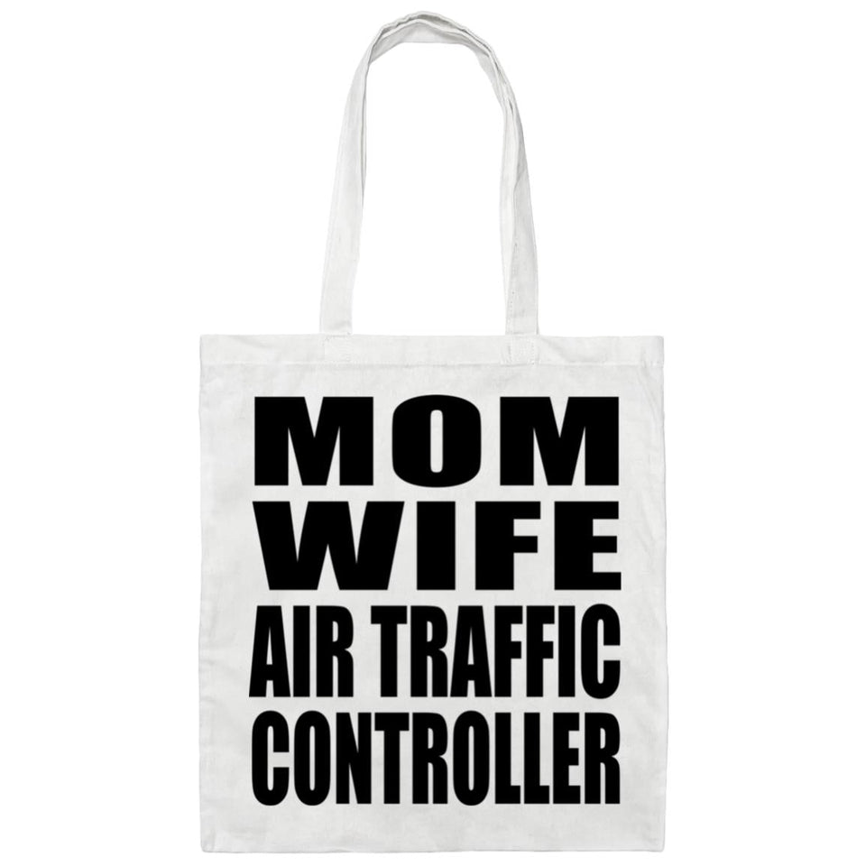 Mom Wife Air Traffic Controller - Tote Bag White