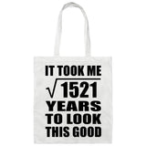 39th Birthday Took Square Root of 1521 Years To Look Good - Tote Bag White