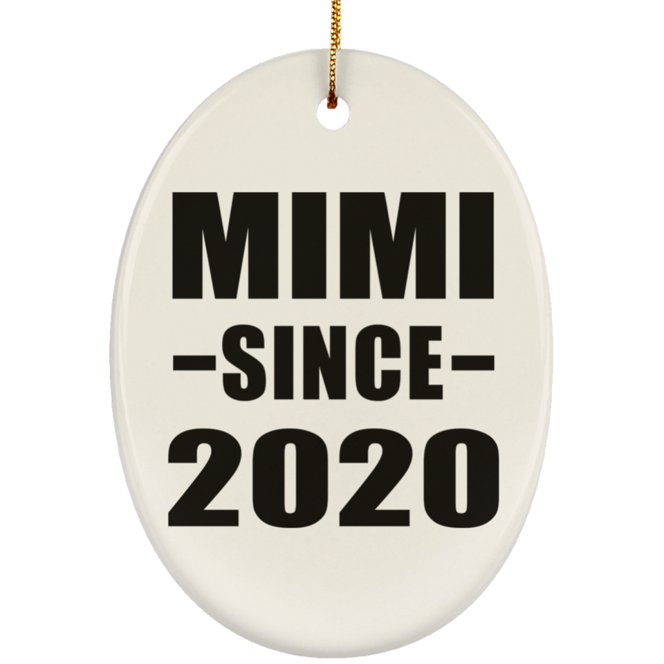 Mimi Since 2020 - Oval Ornament