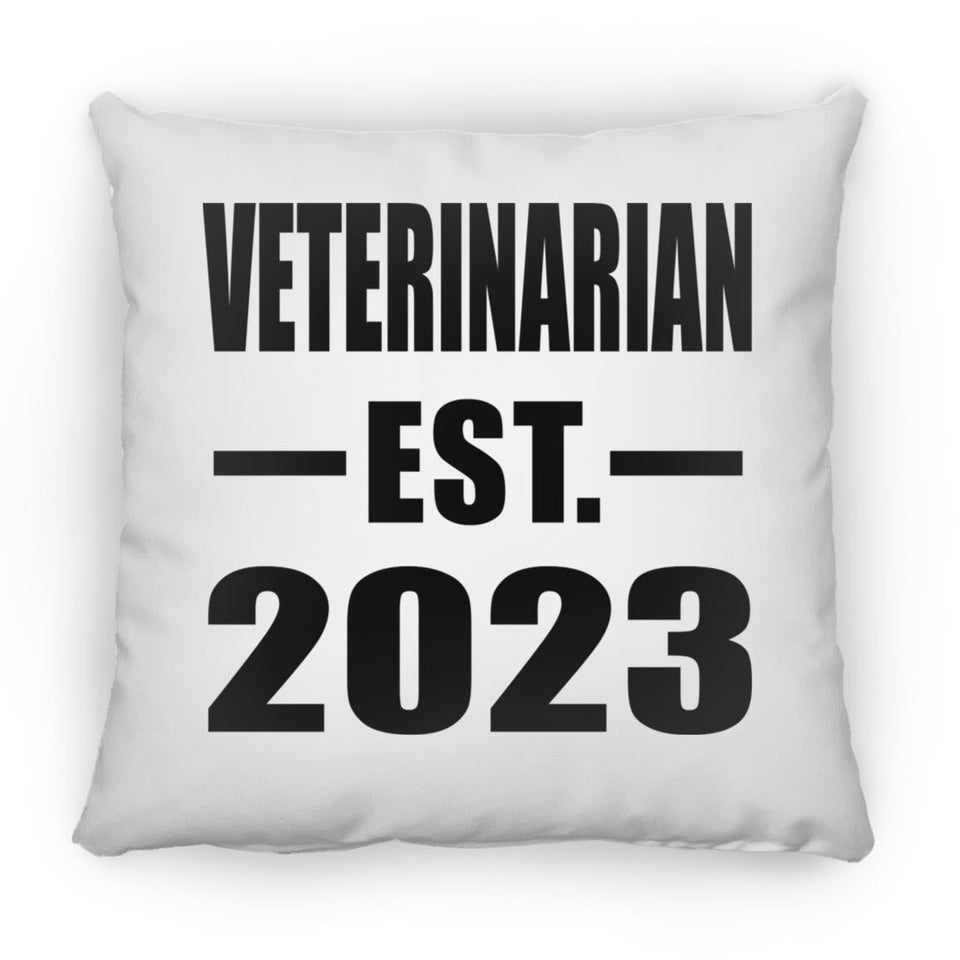 Veterinarian Established EST. 2023 - Throw Pillow