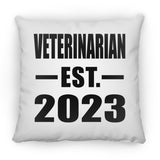 Veterinarian Established EST. 2023 - Throw Pillow