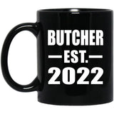 Butcher Established EST. 2022 - 11oz Coffee Mug Black