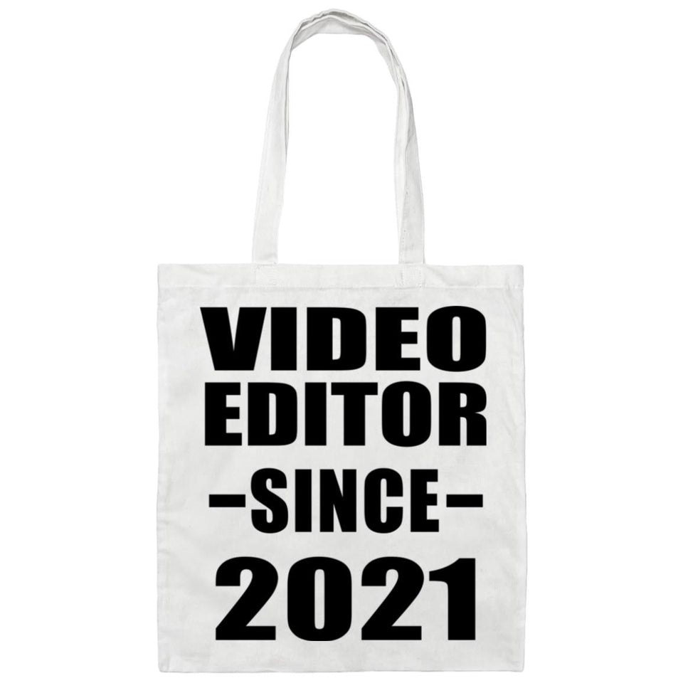 Video Editor Since 2021 - Tote Bag White