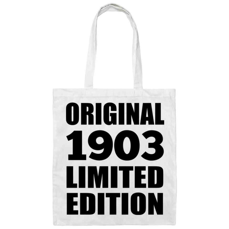 121st Birthday Original 1903 Limited Edition - Tote Bag White