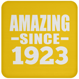 101st Birthday Amazing Since 1923 - Drink Coaster