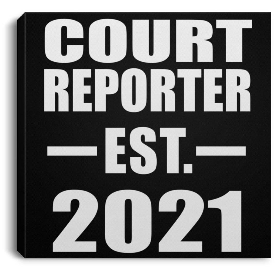 Court Reporter Established EST. 2021 - Canvas Square