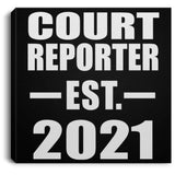 Court Reporter Established EST. 2021 - Canvas Square