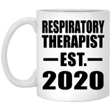 Respiratory Therapist Established EST. 2020 - 11oz Coffee Mug