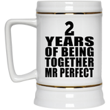 2nd Anniversary 2 Years Of Being Mr Perfect - Beer Stein